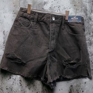 New with tags Hollister cut off ripped jeans shorts.